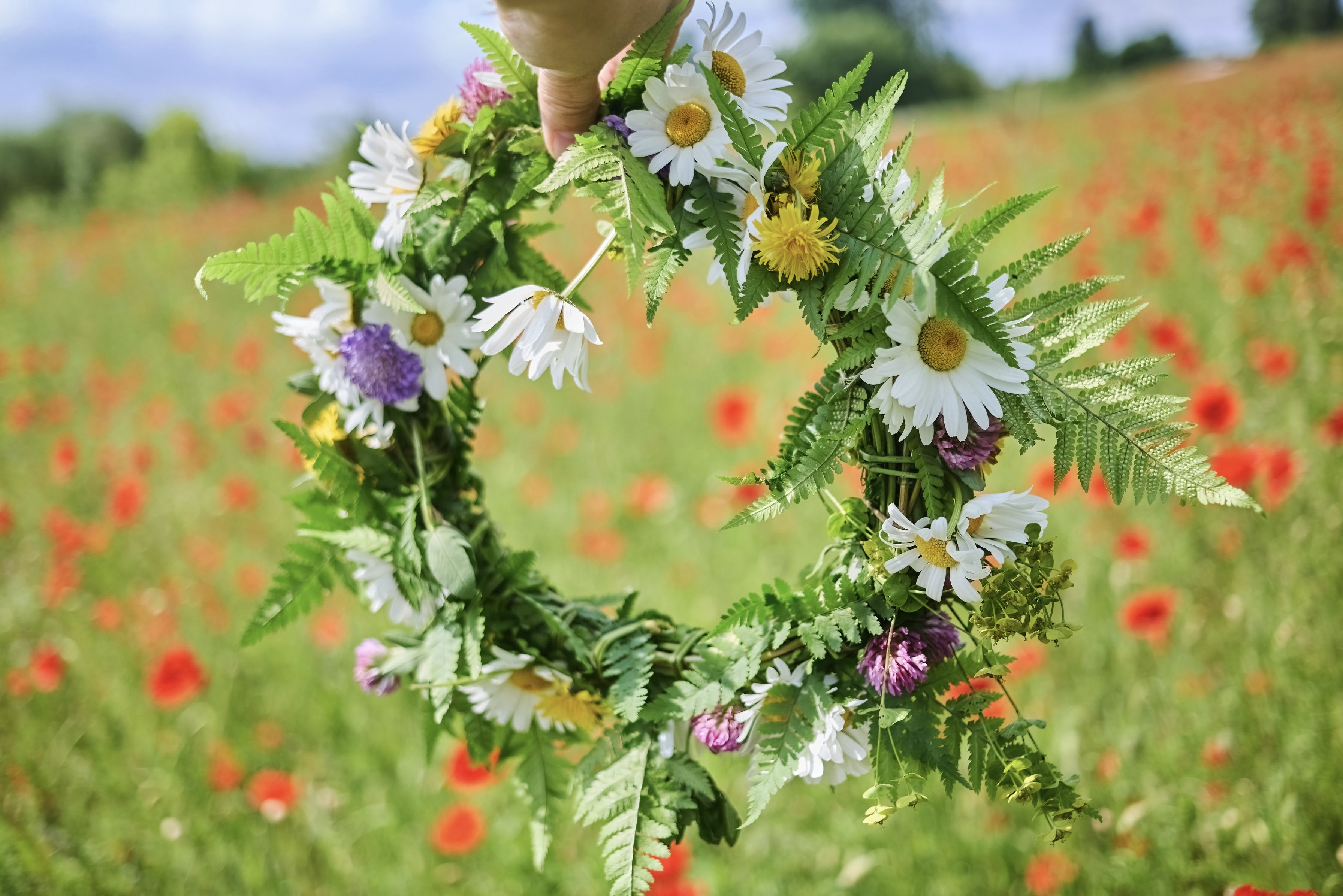 Blumenkranz Mittsommer