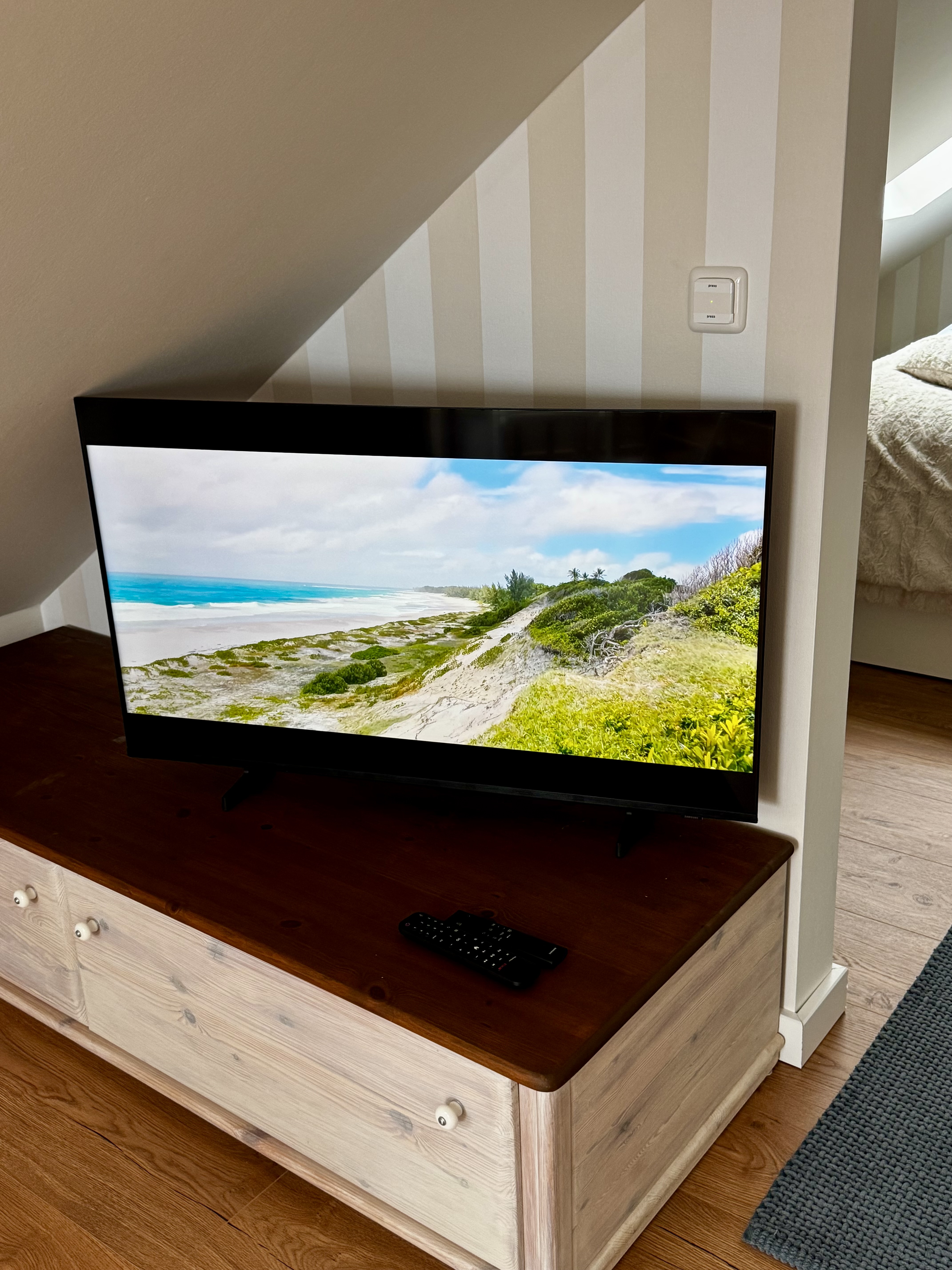 Wohnzimmer mit TV